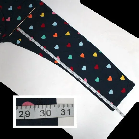 Men's Way To Celebrate Medium 32 - 34 Valentine's Day Heart Drop Sleep Pants - Picture 5 of 13